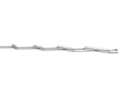 Spike Strips 3D model