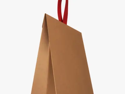 Gift Paper Bag M 1 3D model