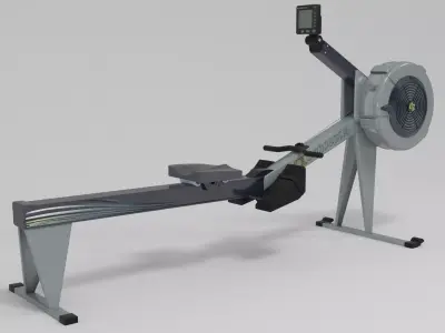 Concept 2 Model E Indoor Rowing Machine PM5 3D model