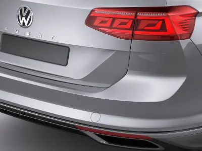 VW Passat Variant 2020 3D model
