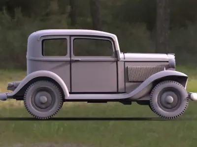 opel p4 3D print model