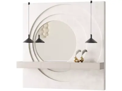 Decorative Wall panel  16 3D model