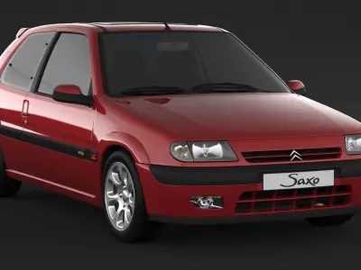 Citroen Saxo VTS 3D model