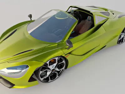 MClaren 720s 3D model buy