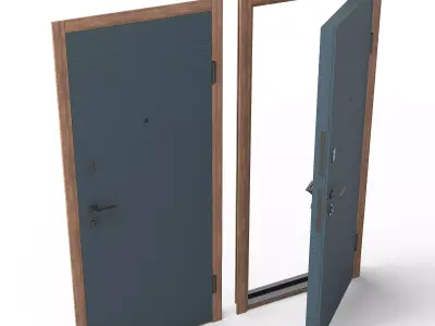 Qaami  Door 3D model