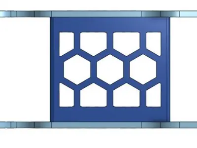 scx24 LCG chassis  3D print model