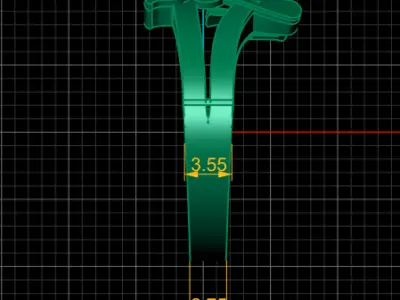 MR WORD MEN RING 3D PRINTABLE MODEL  3D print model