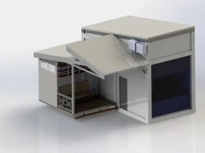 TINY HOUSE 3D model