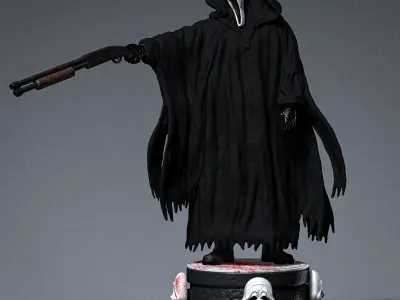 Ghostface - Collectible deluxe 3D print model