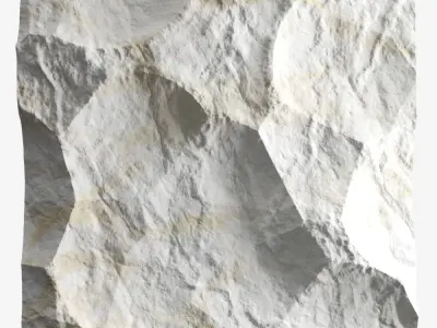 178-RockPanel sandstone wall art 3D model