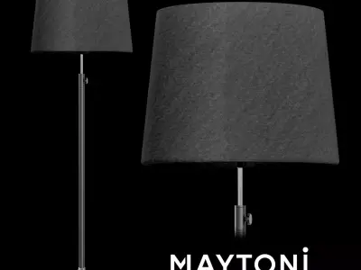 Floor lamp Monic MOD323-FL-01-B Maytoni Modern Free 3D model
