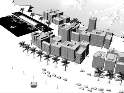 Bloody Hills Tropical Island 3D model