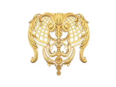 Classic decor ornament 122 3D model