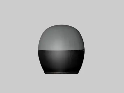 Bell Racing Helmet 3D model