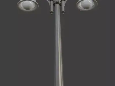 street light 3d model 3D model