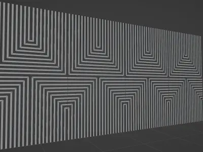 Wall wood seamless set2 V09 3D model
