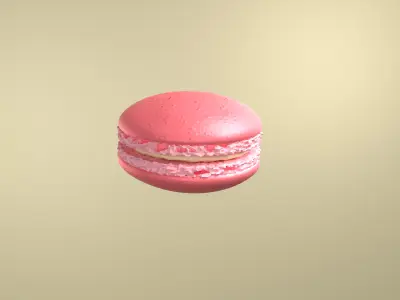 Macaron 3D print model