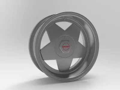 Borbet A classic rim 3D model