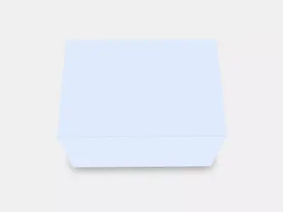 TJENA Storage box with lid 1 Low-poly 3D model