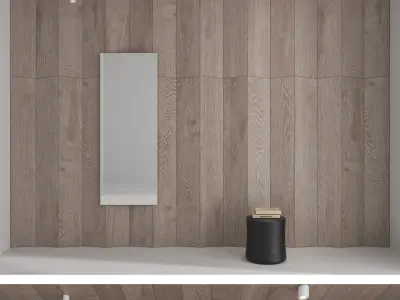 Decorative wall panel set 95 3D model