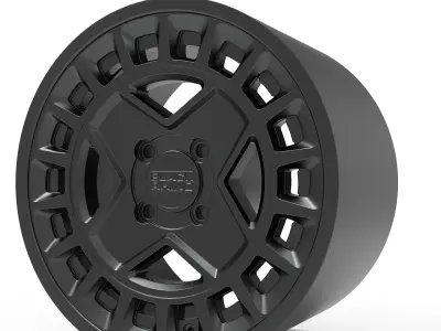 BLACK RHINO 4 SPOKES YORK  3D print model