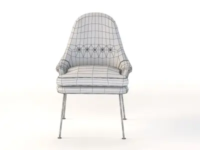 Carthay Chair By Lawson Fenning 3D model