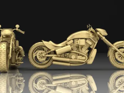 Harley davidson 3D print model