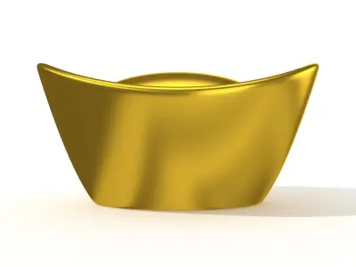 Gold Bar 3D model