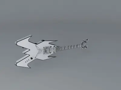 Enforcer guitar Free 3D model