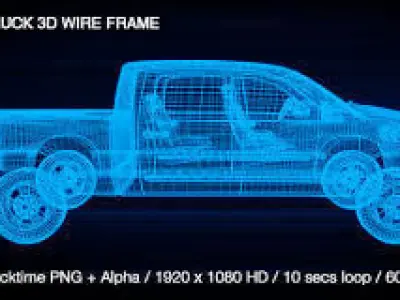 JLV car 3d model 3D print model