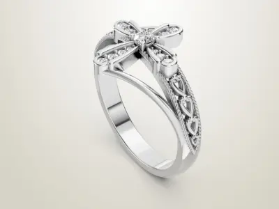 cross ring  3D print model