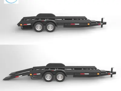 Car Haulers - Car Trailers 3D print model