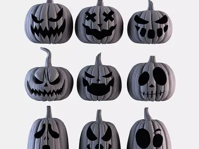Pumpkin Collection 3D print model