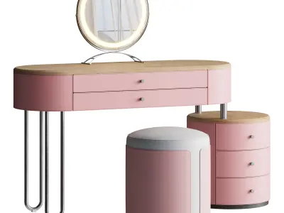 Coiffeuse Maxine 3D model