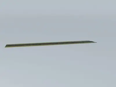 niche road with line Free 3D model