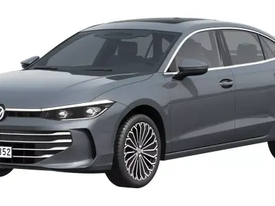 Volkswagen Passat Pro 2025 3D model