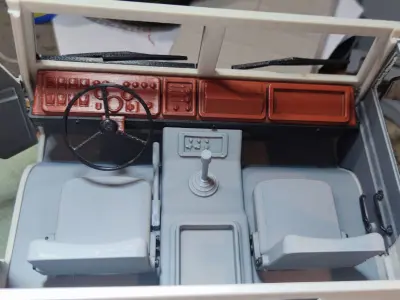 Crawler V304 6x6 for TRX6 - 1-10 RC body 3D print model