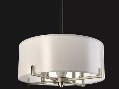 Palacio Four-Light Pendant 3D model