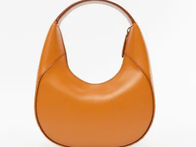 Vegan Leather Handbag 3D model
