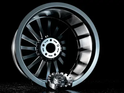 Wheel Mercedes S65 Forged AMG 3D model