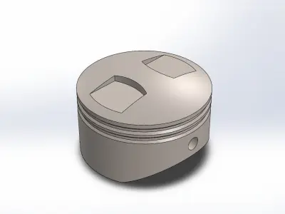 Three-Cylinder Engine 3D print model