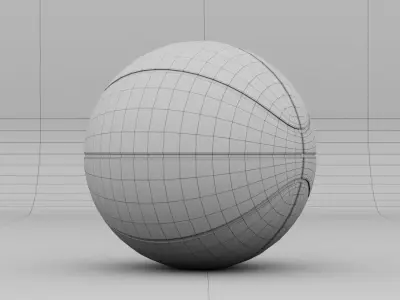 NBA Wilson Official Game basketball 2026 3D model 3D model