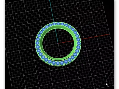 free jewelry round pendant Free 3D print model purchase