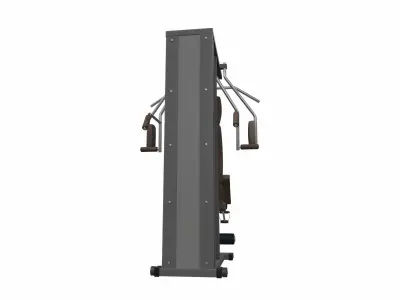 Strength fitness gym station 2 3D model