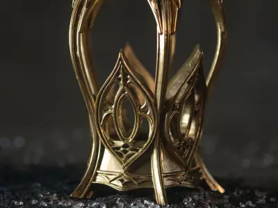 LAURELIN ELVEN LANTERN 3D print model