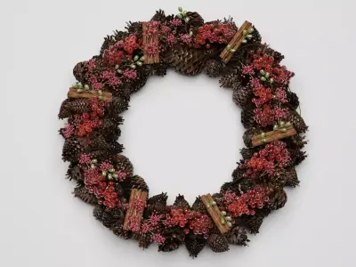 Christams Venok 3D model