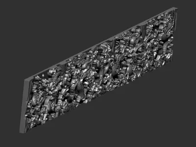 Nine Dragons 4 3D print model