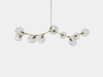 Branch pendant lamp 3D model