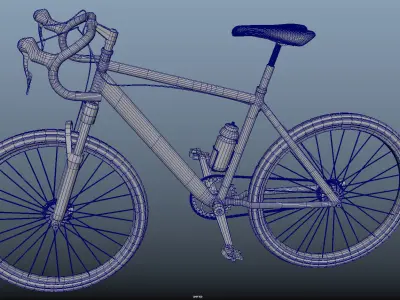 3D Bicycle Model 3D model