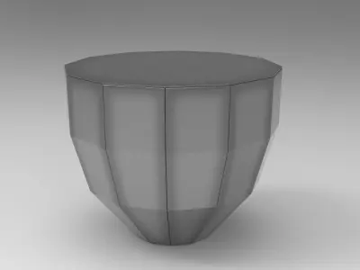 Zidr Coffee Table Low-poly 3D model